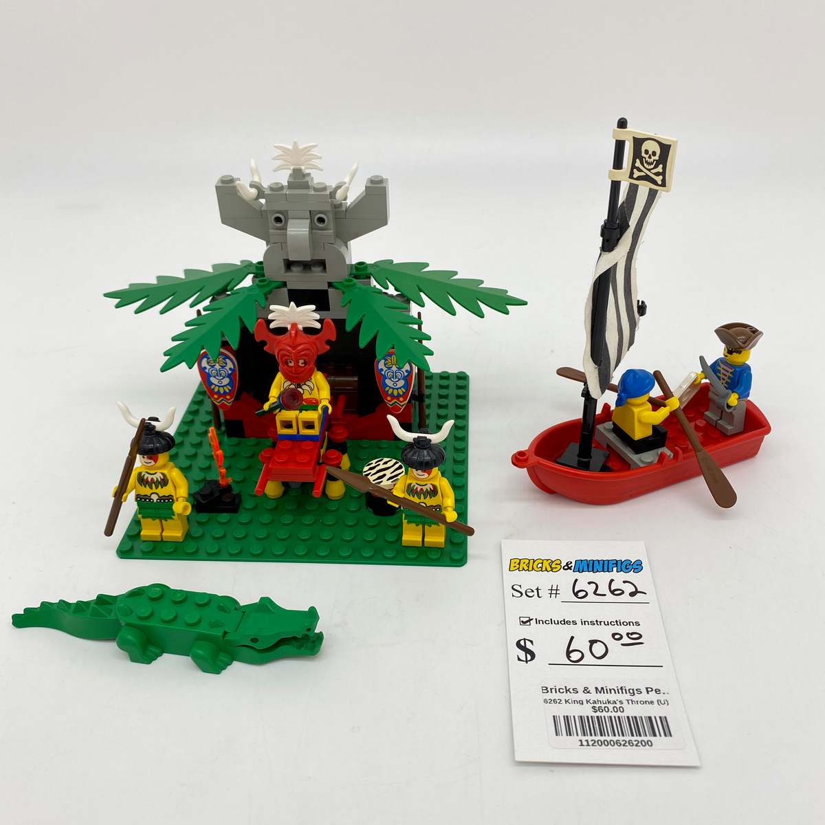 6262 King Kahuka's Throne (U) – Bricks & Minifigs - Pearland 6262 King Kahuka's Throne (U) – Bricks & Minifigs - Pearland