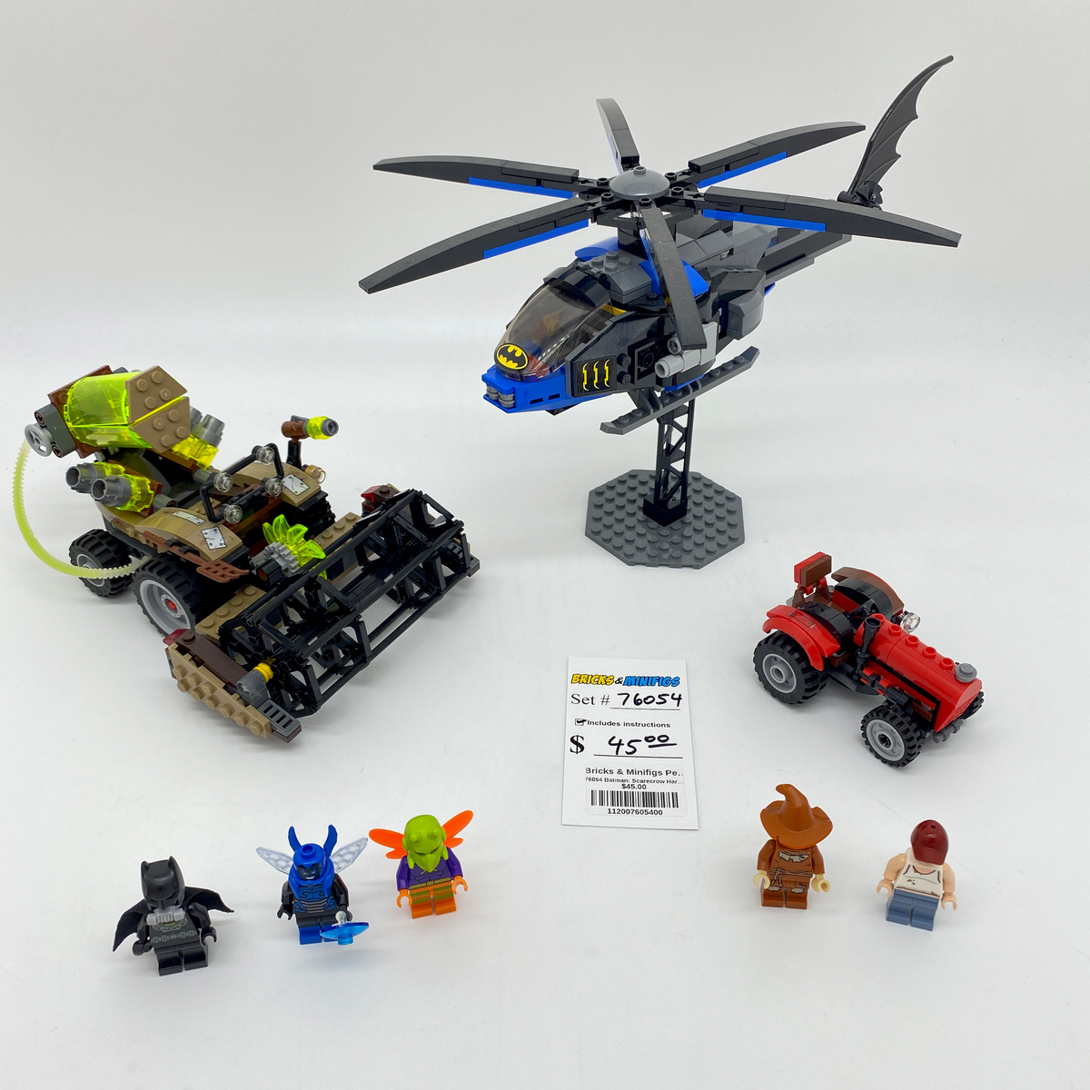 76054 Batman Scarecrow Harvest of Fear U Bricks Minifigs
