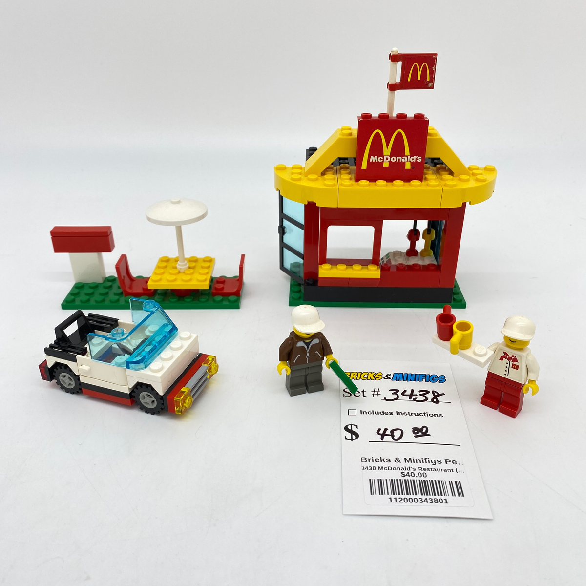 Lego mcdonald's restaurant 3438 2025