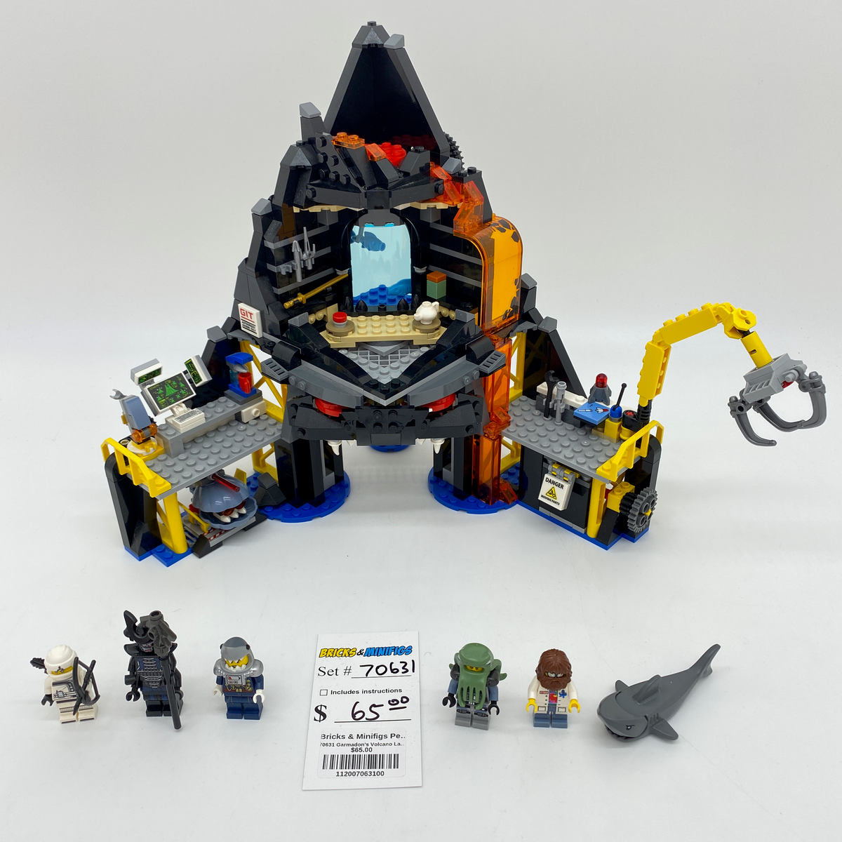Lego Ninjago Movie Garmadon Lord Garmadon Volcano Lair 70631