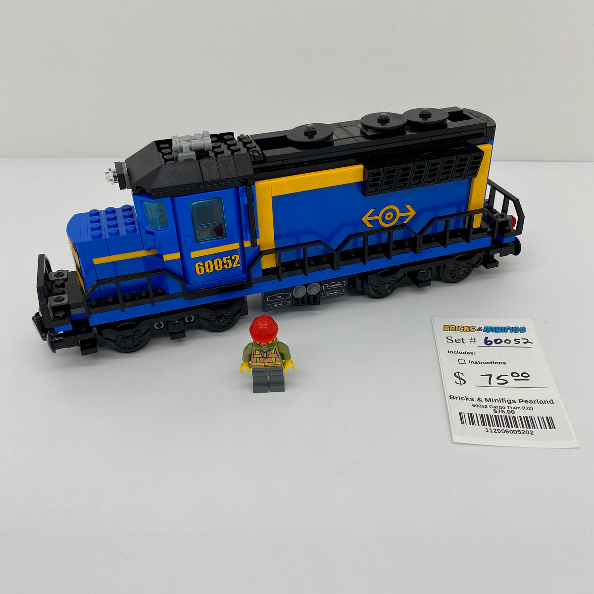 60052 Cargo Train (U2) – Bricks Minifigs Pearland