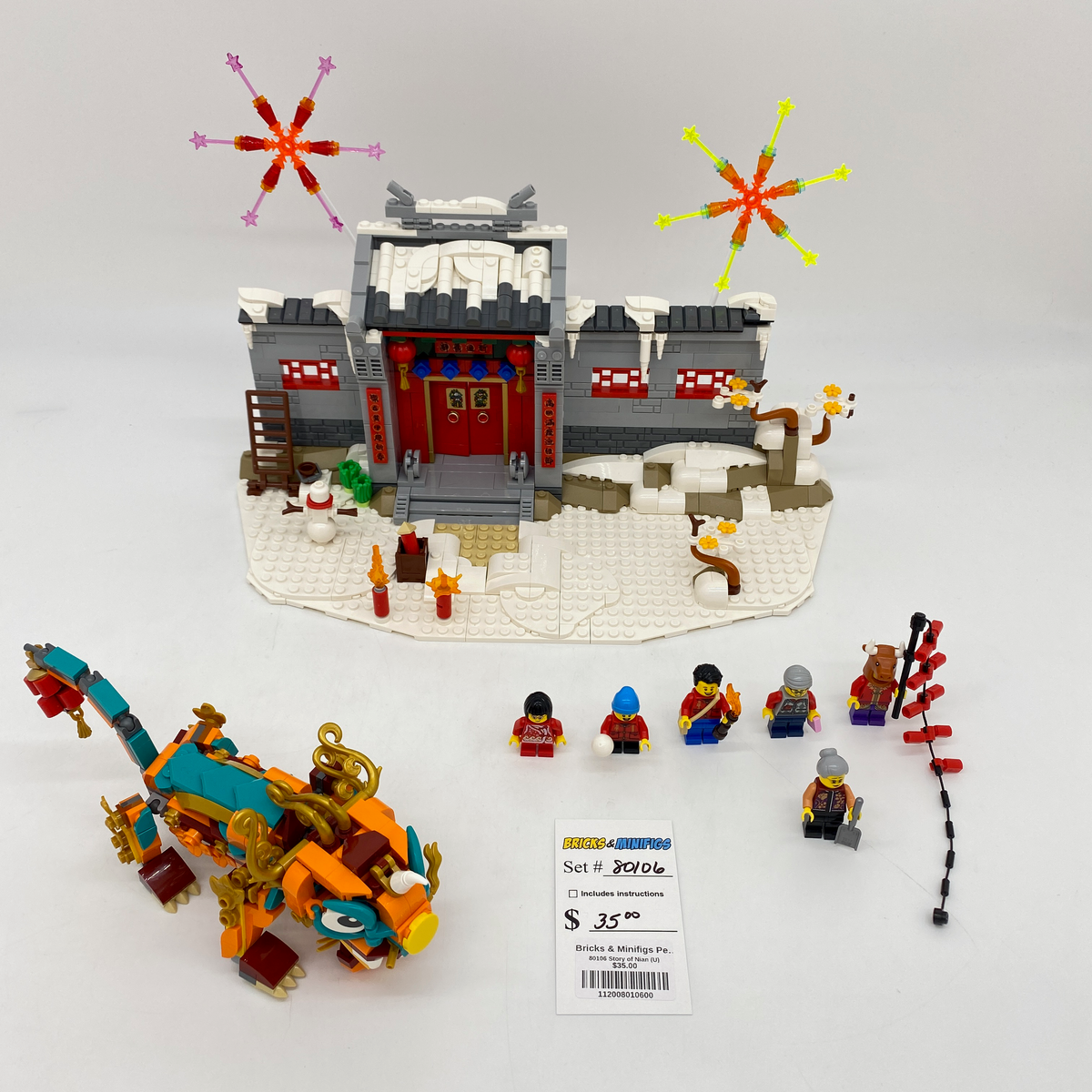 Lego Chinese New Year Lego Set 80106 LEGO 80106 CHINESE NEW YEAR