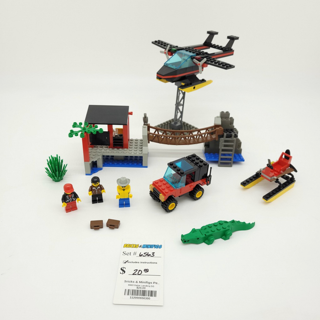 6563 Gator Landing (U) – Bricks & Minifigs - Pearland