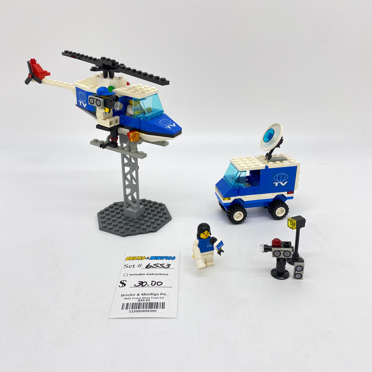 6553 Crisis News Crew (U) – Bricks & Minifigs - Pearland