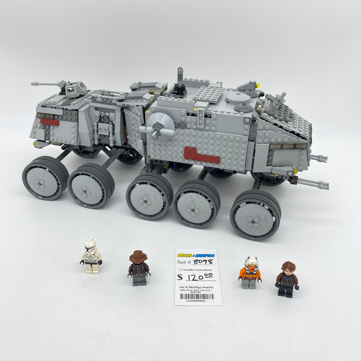 Lego clone turbo tank 8098 instructions 2025