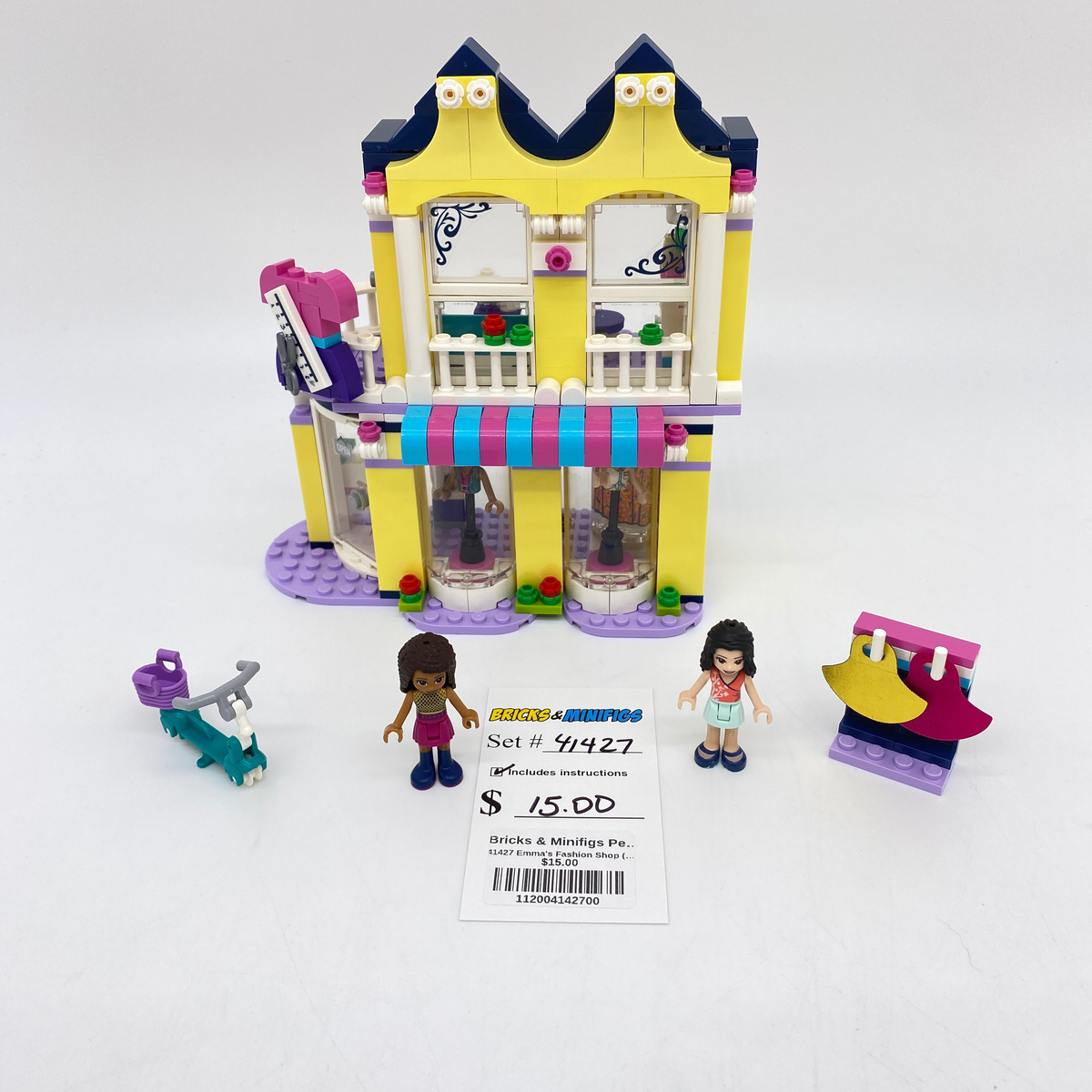41427 Emma's Fashion Shop (U) – Bricks Minifigs Pearland