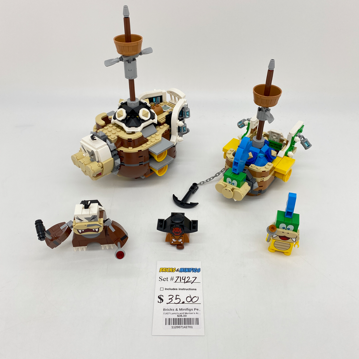 71427 Larry's and Morton's Airships Expansion Set (U1) – Bricks
