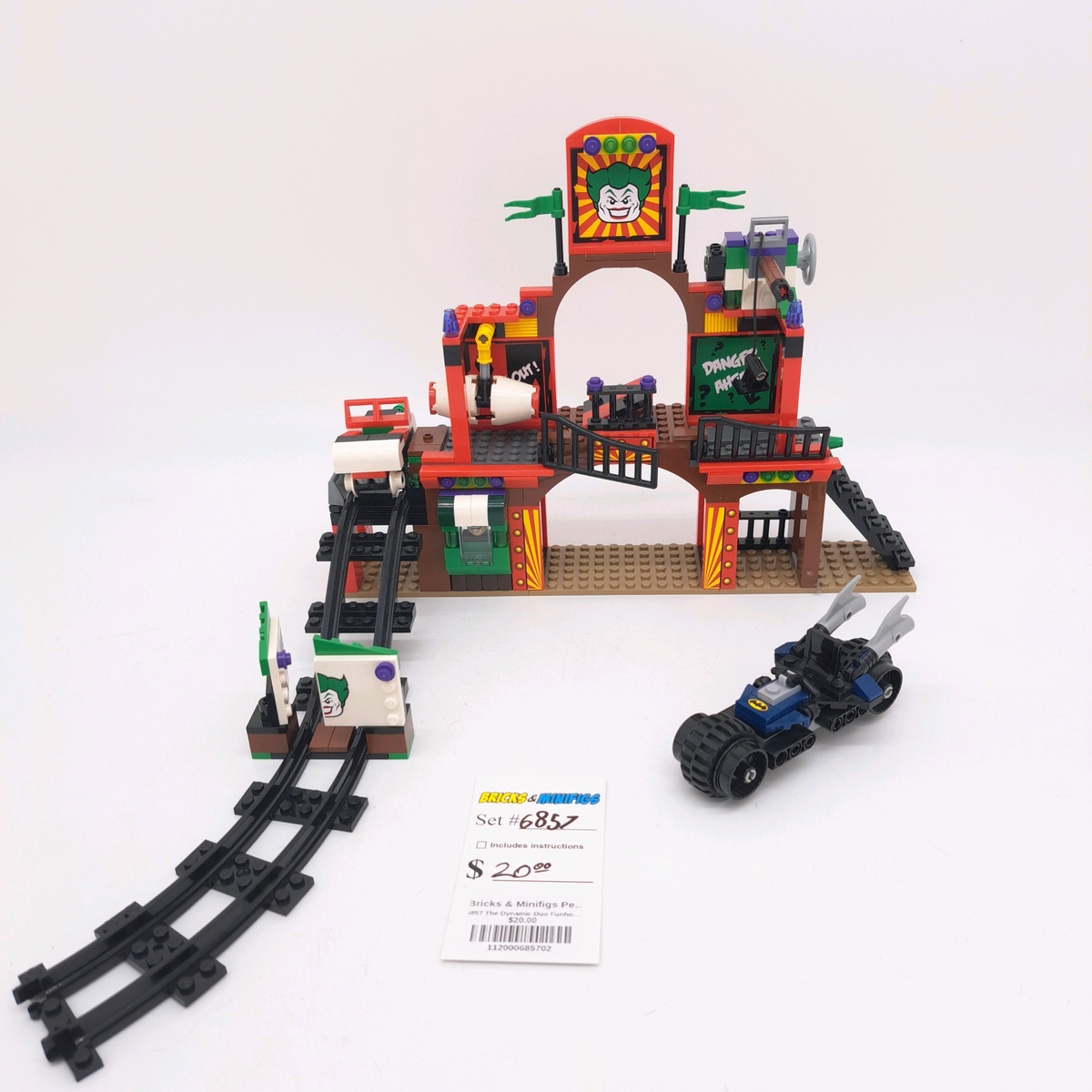 6857 The Dynamic Duo Funhouse Escape (U2) – Bricks & Minifigs 6857 The Dynamic Duo Funhouse Escape (U2) – Bricks & Minifigs
