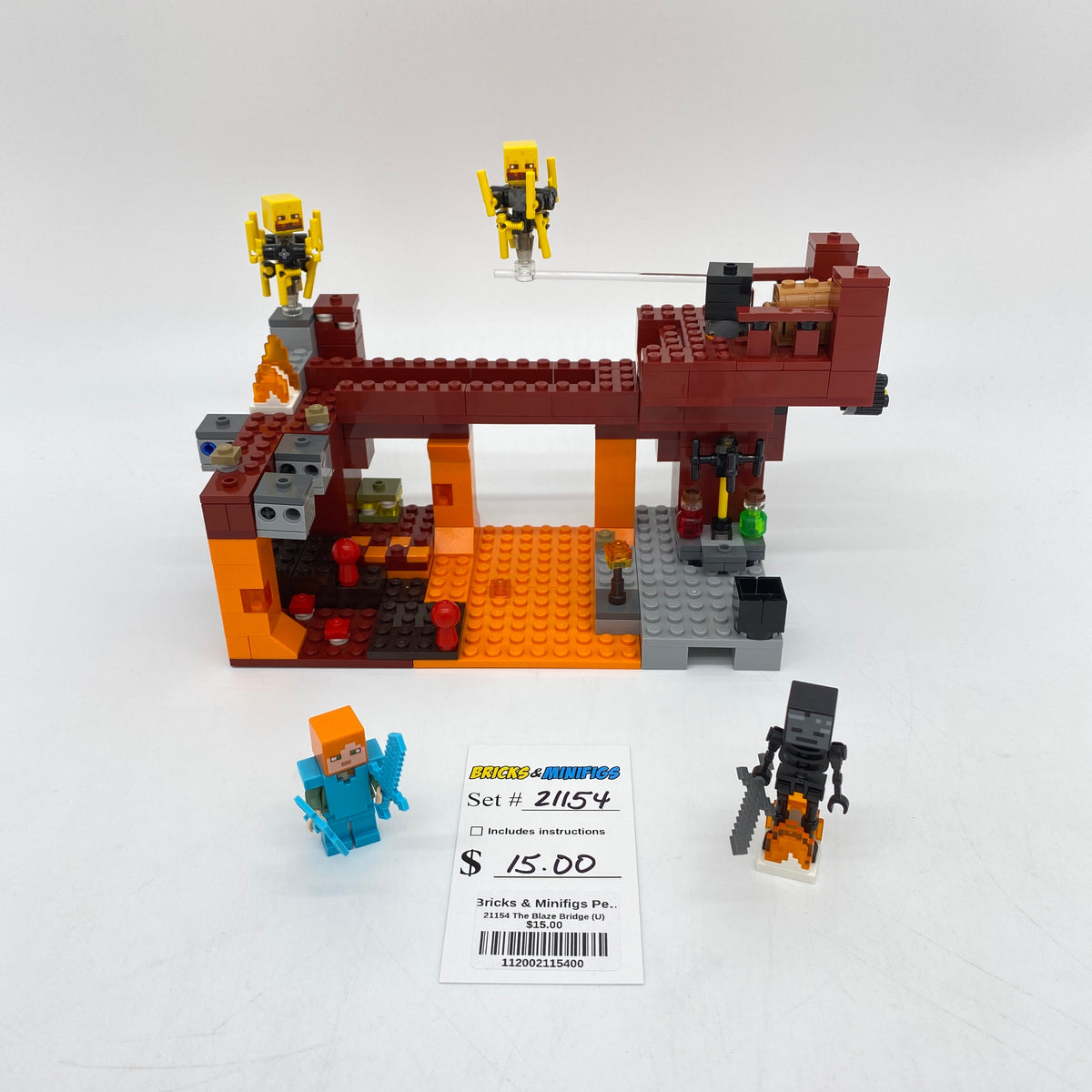 21154 The Blaze Bridge U Bricks Minifigs Pearland