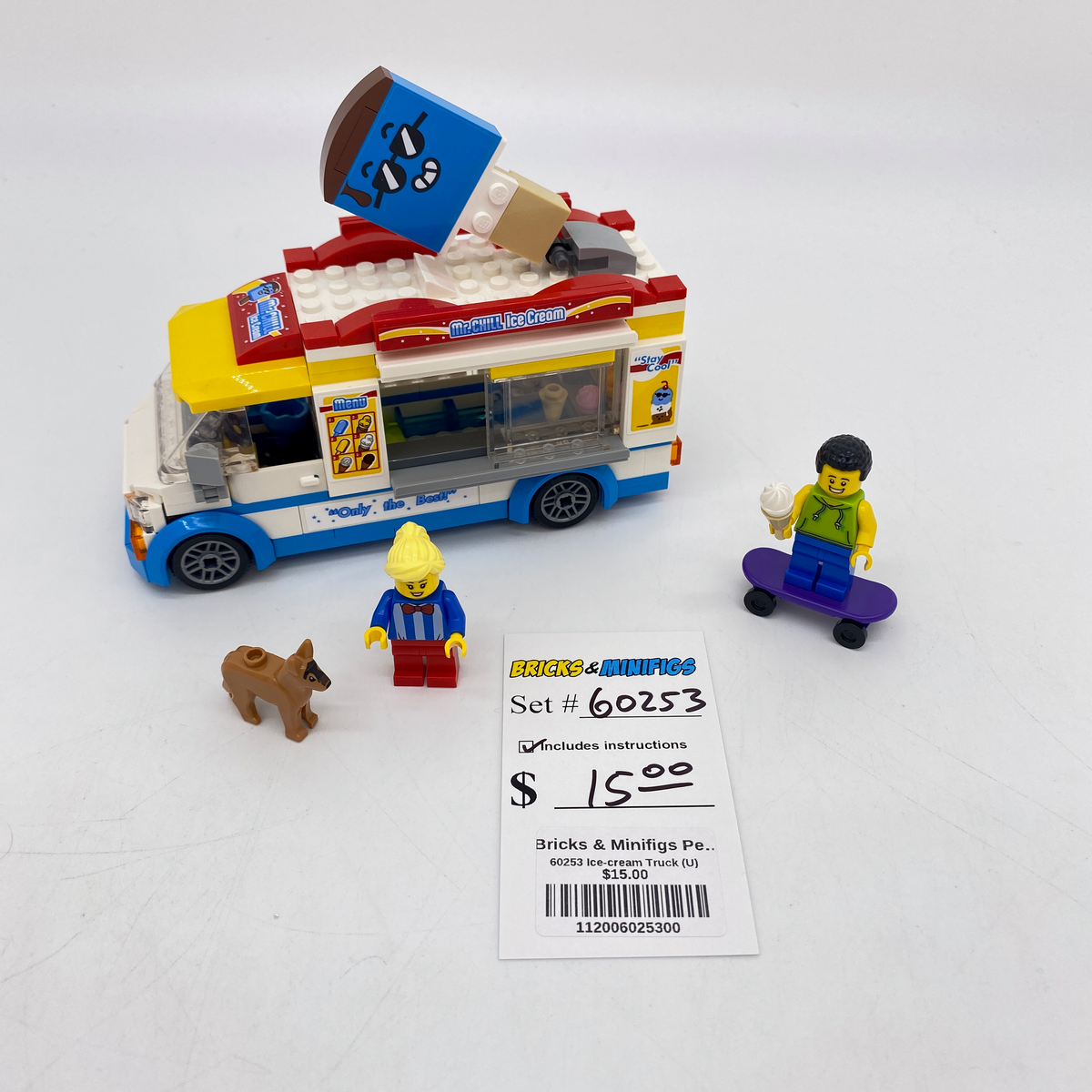 Lego city 60253 discount ice cream truck