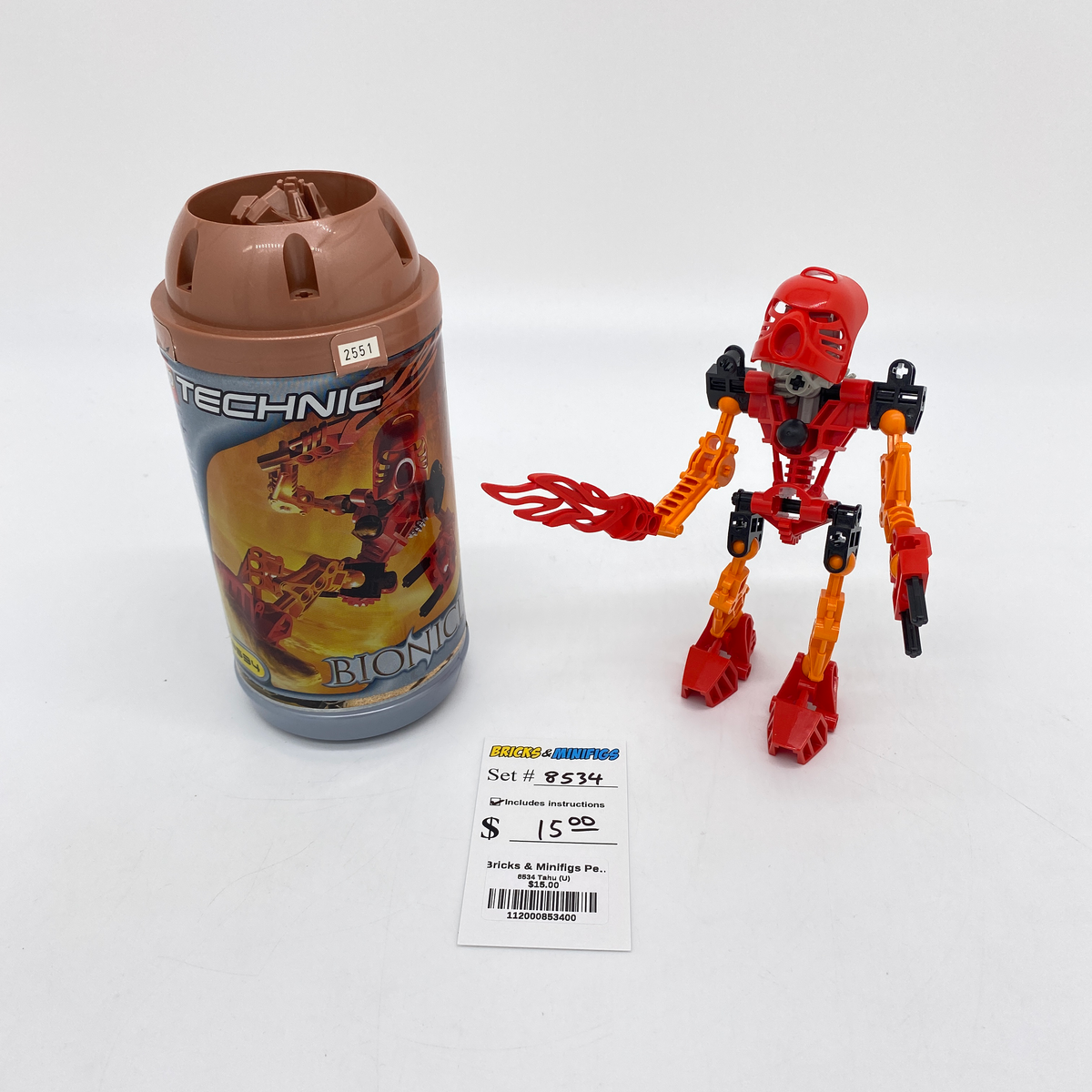 8534 Tahu (U) – Bricks & Minifigs - Pearland