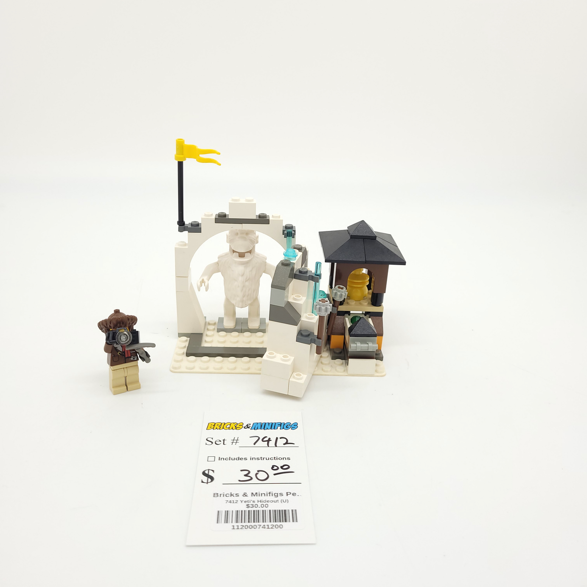 7412 Yeti's Hideout (U) – Bricks & Minifigs - Pearland
