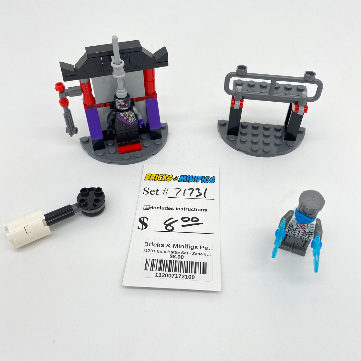 @abc 専用 Amazon.com: LEGO NINJAGO Epic Battle Set – Zane vs. Nindroid
