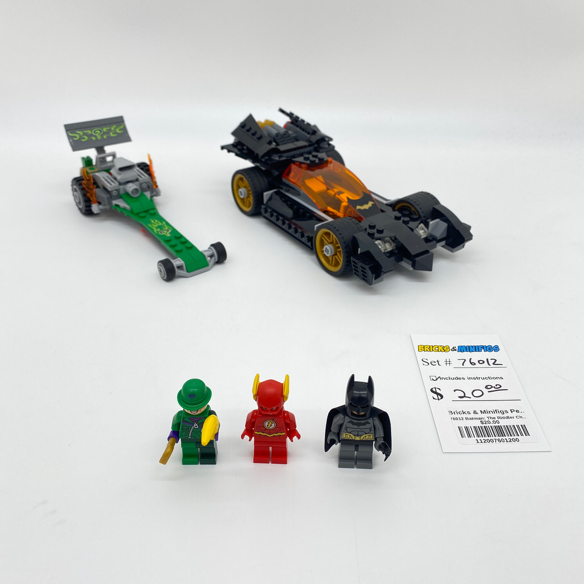 76012 Batman The Riddler Chase U Bricks Minifigs Pearland