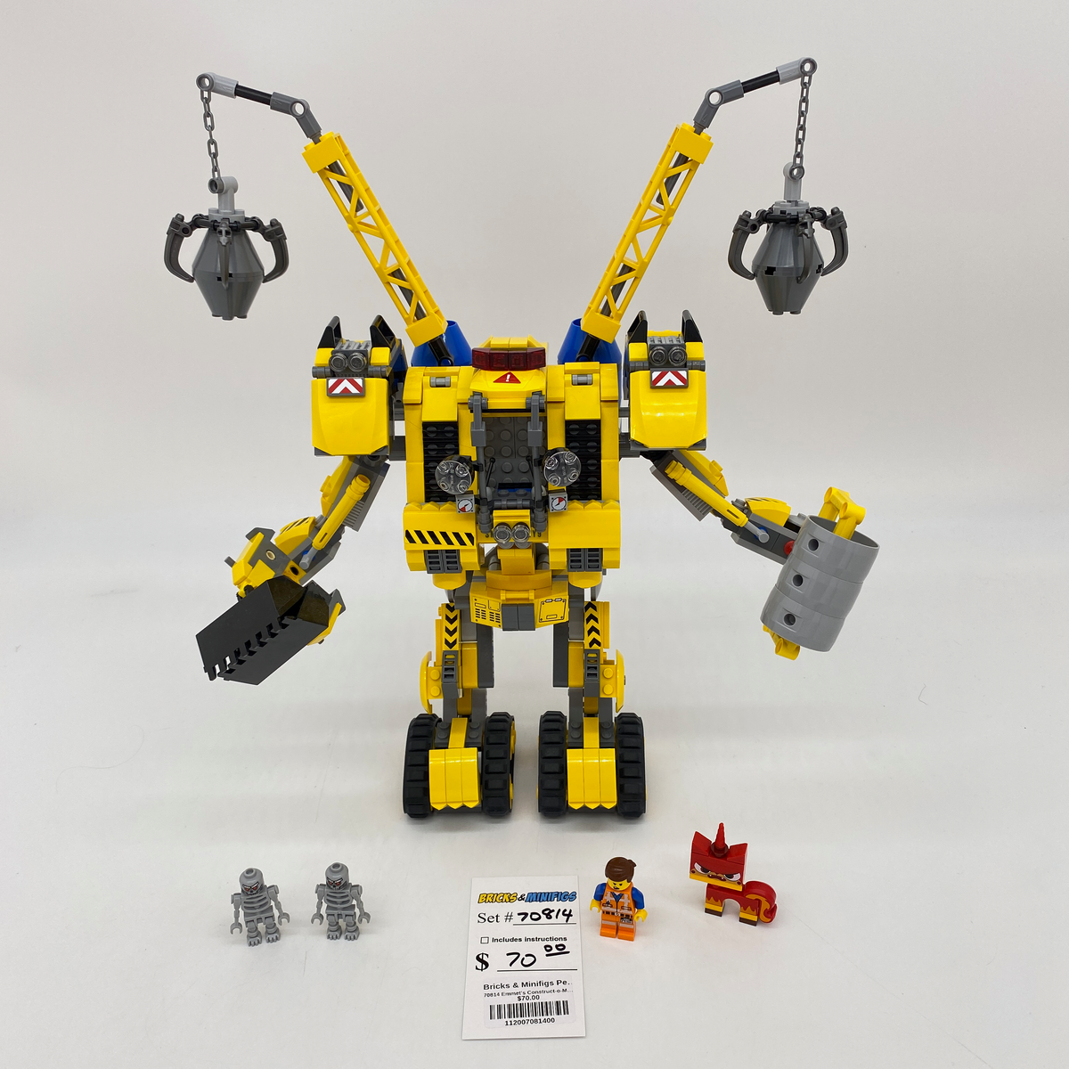 Robot Emmet Lego Set Emmet's Construct Emmet Robot Lego Emmet
