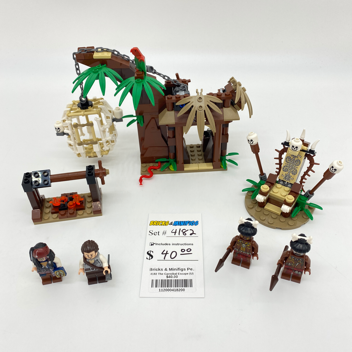 Lego pirates of top the caribbean cannibal escape
