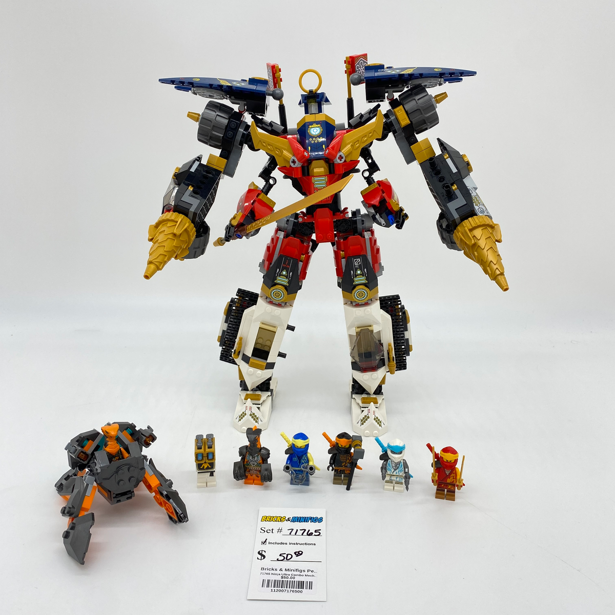 71765 Ninja Ultra Combo Mech (U) – Bricks & Minifigs - Pearland