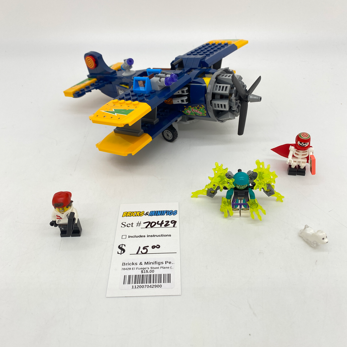 El fuego's discount stunt plane