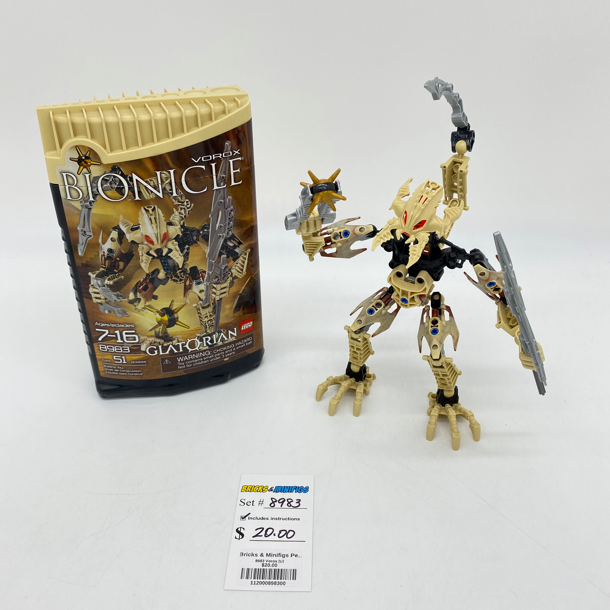 Lego bionicle online vorox