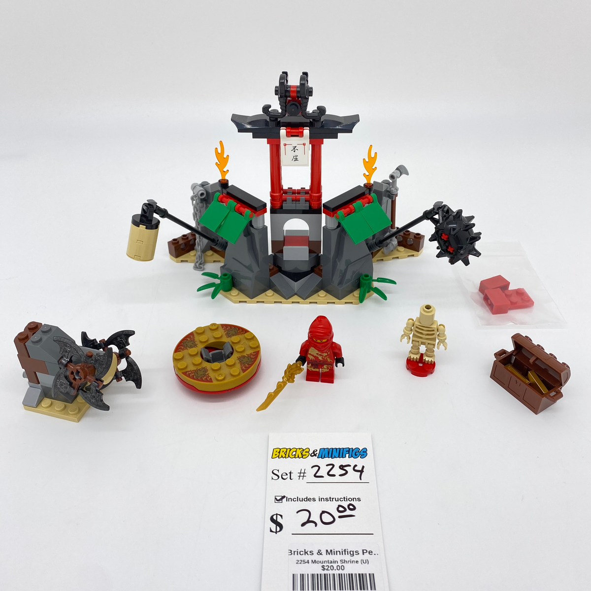 2254 Mountain Shrine (U) – Bricks & Minifigs - Pearland