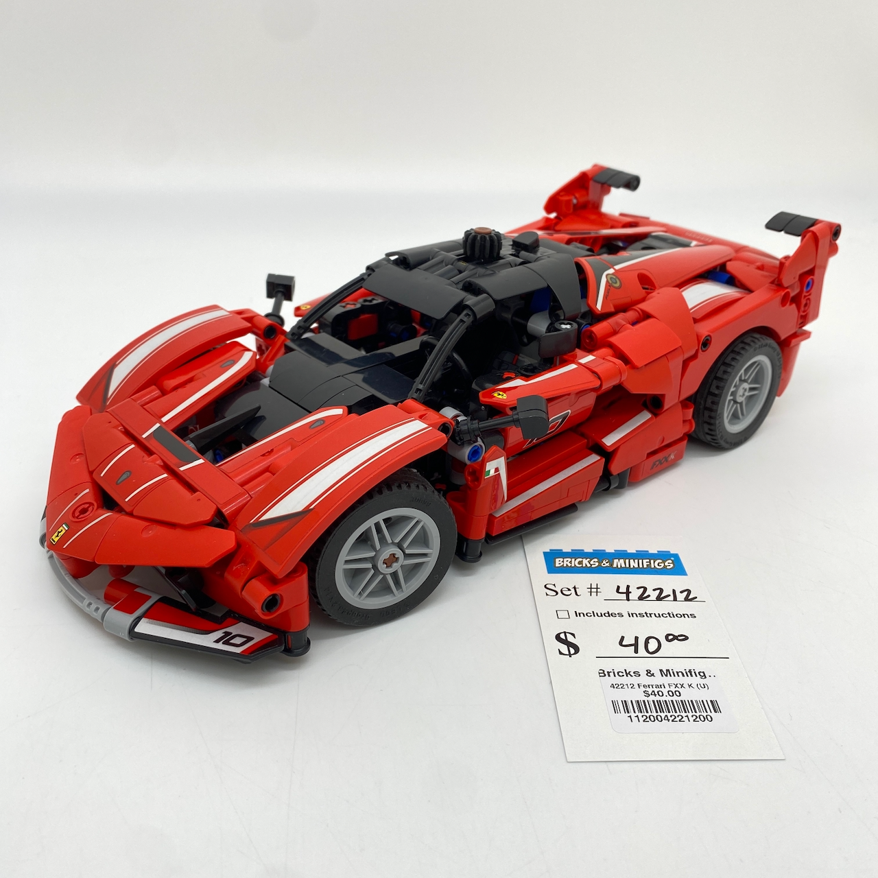 42212 Ferrari FXX K (U) – Bricks & Minifigs - Pearland