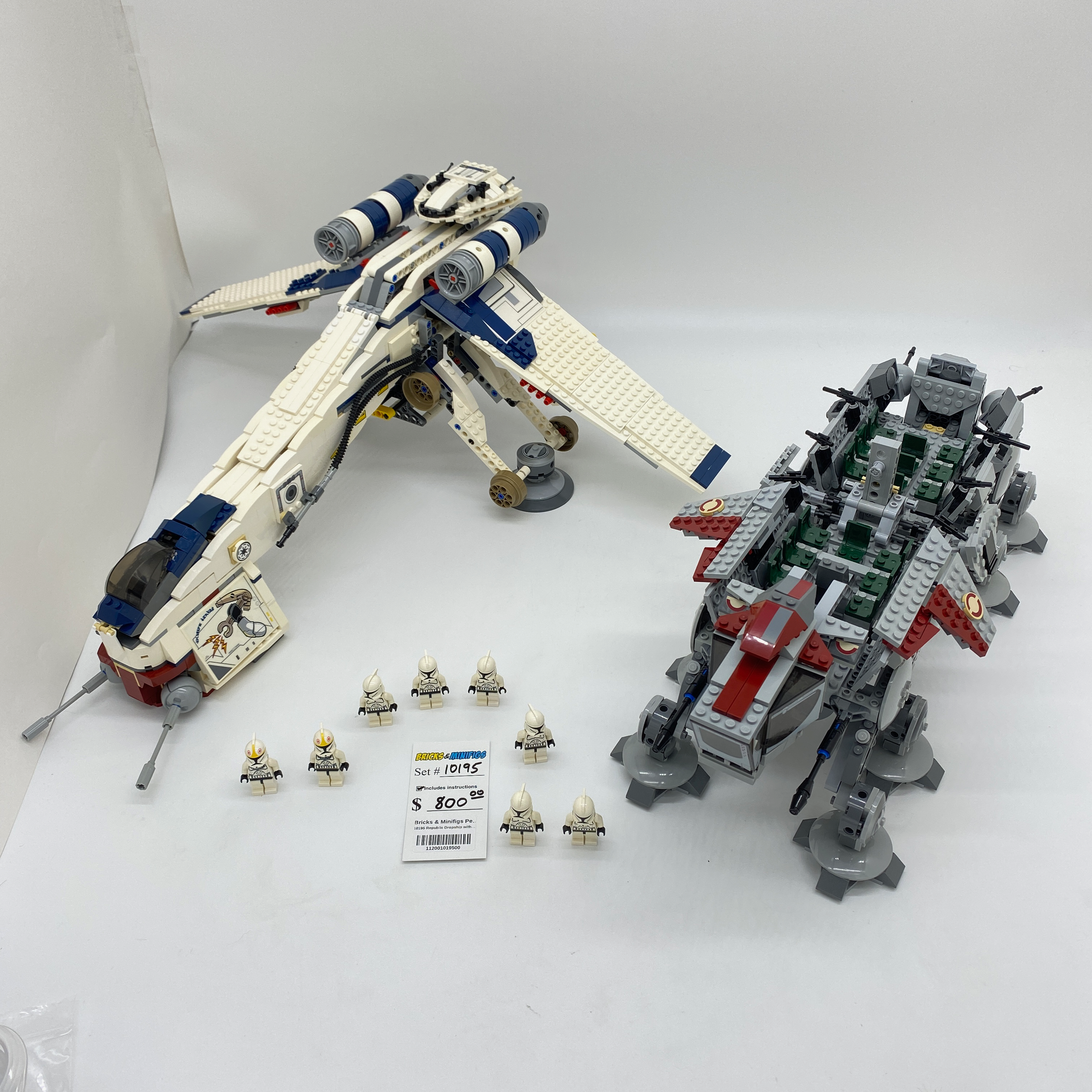 10195 Republic Dropship with AT-OT (U) – Bricks & Minifigs - Pearland
