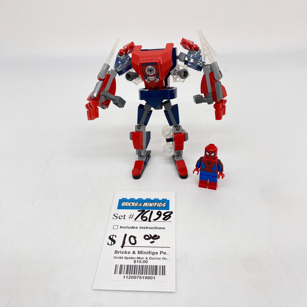 76198 Spider-Man & Doctor Octopus Mech Battle (U1)