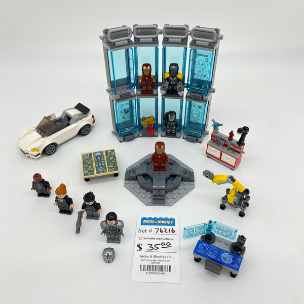 76216 Iron Man Armory (U)