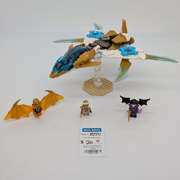 71770 Zane's Golden Dragon Jet (U)