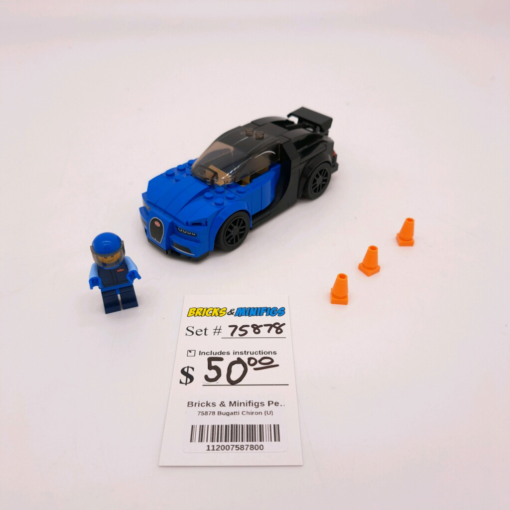 75878 Bugatti Chiron (U) – Bricks & Minifigs - Pearland