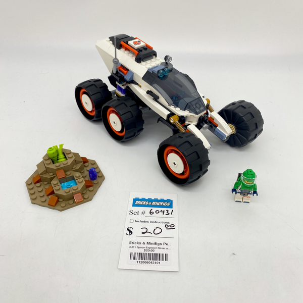 60431 Space Explorer Rover and Alien Life (U1)