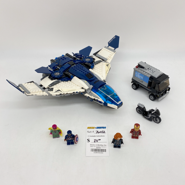 76032 The Avengers Quinjet City Chase (U1)