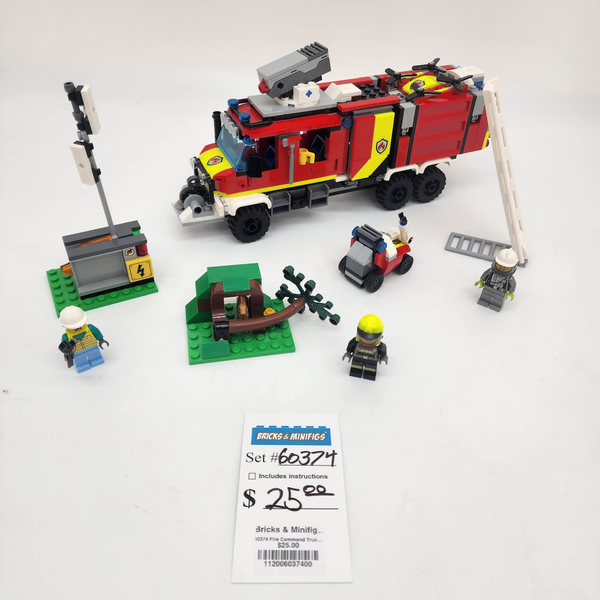 60374 Fire Command Truck (U)