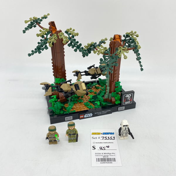 75353 Endor Speeder Chase Diorama (U)