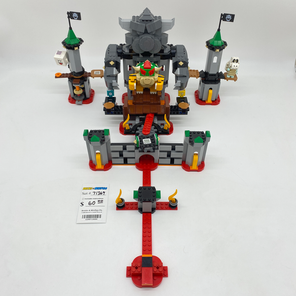 71369 Bowser's Castle Boss Battle Expansion Set (U)