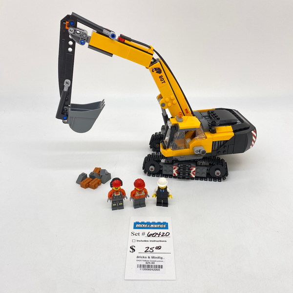 60420 Yellow Construction Excavator (U)