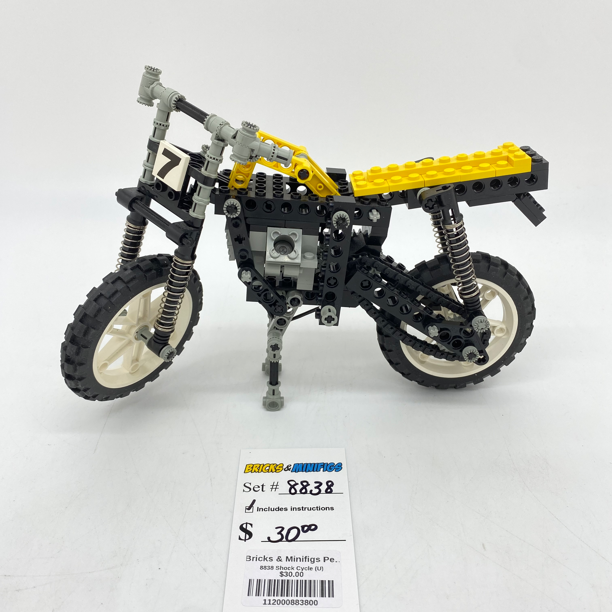 8838 Shock Cycle (U) – Bricks & Minifigs - Pearland