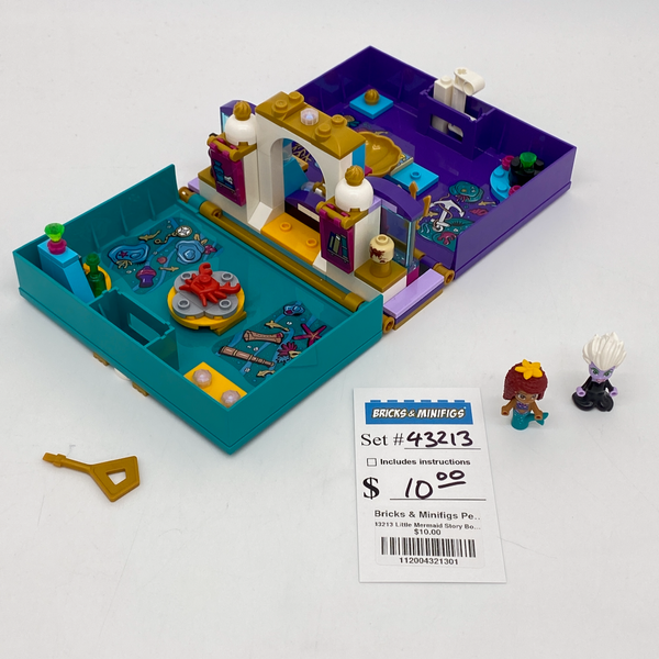 43213 Little Mermaid Story Book (U1) – Bricks Minifigs Pearland