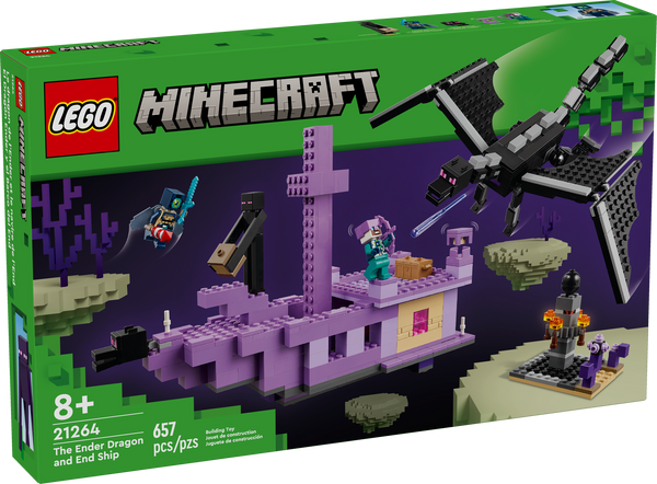 21264 The Ender Dragon and End Ship