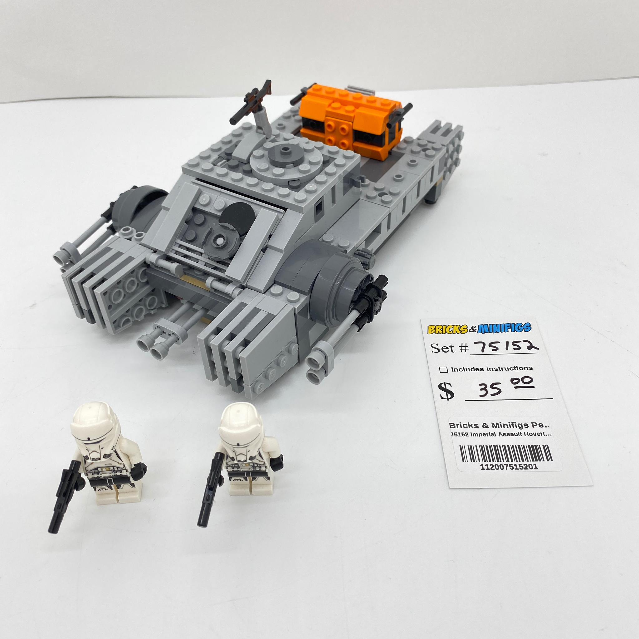 75152 Imperial Assault Hovertank (U1) – Bricks & Minifigs - Pearland