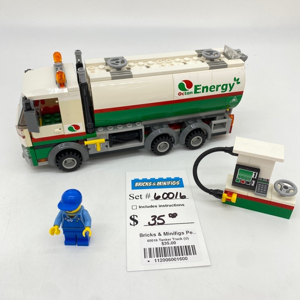 60016 Tanker Truck (U) – Bricks Minifigs Pearland