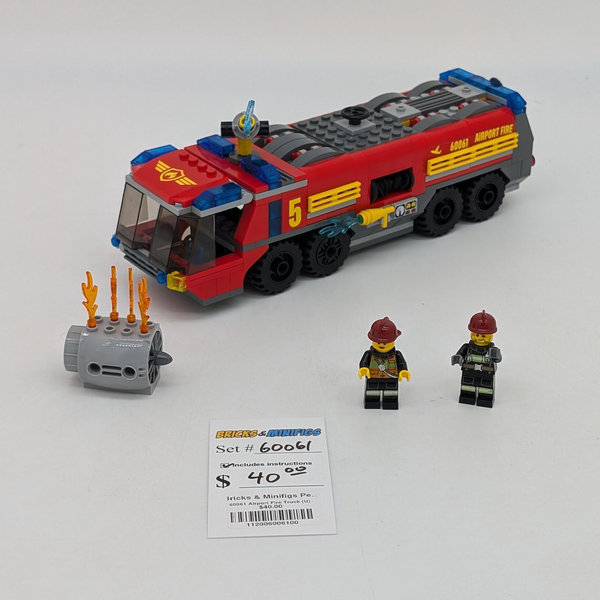 60061 Airport Fire Truck (U)
