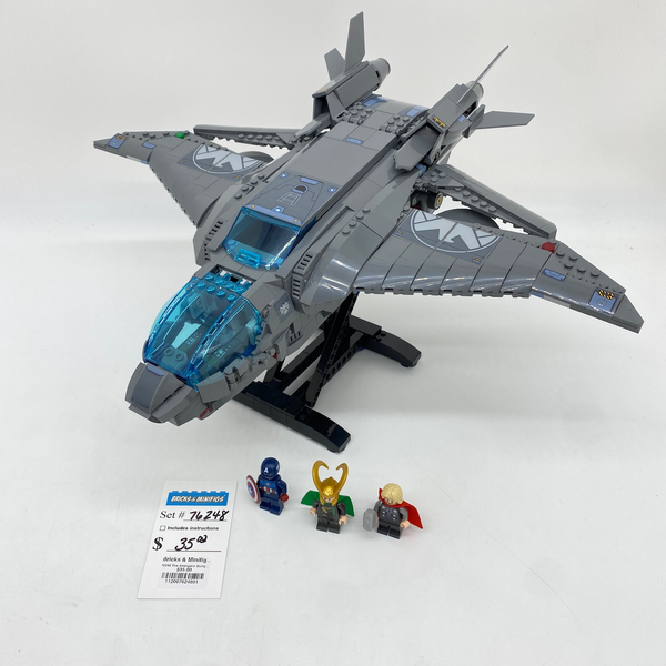 76248 The Avengers Quinjet (U1)