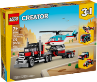 31146 Flatbed Truck with Helicopter