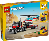 31146 Flatbed Truck with Helicopter