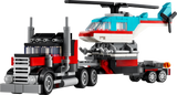 31146 Flatbed Truck with Helicopter