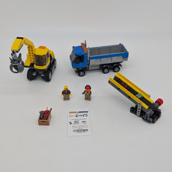 60075 Excavator and Truck (U)