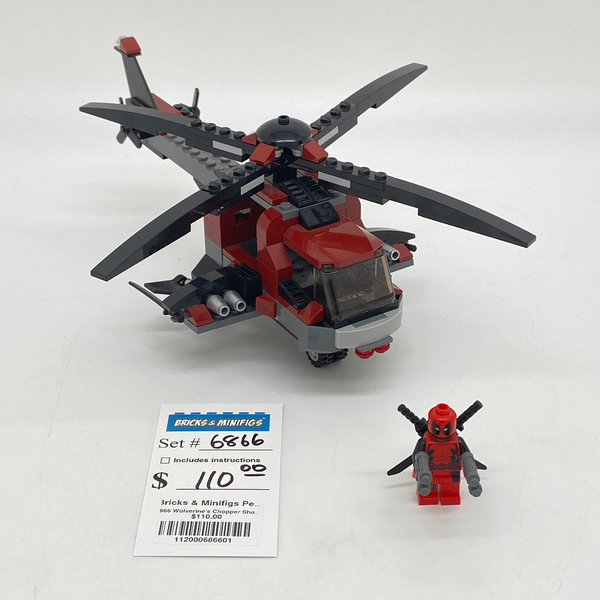 6866 Wolverine's Chopper Showdown (U1)