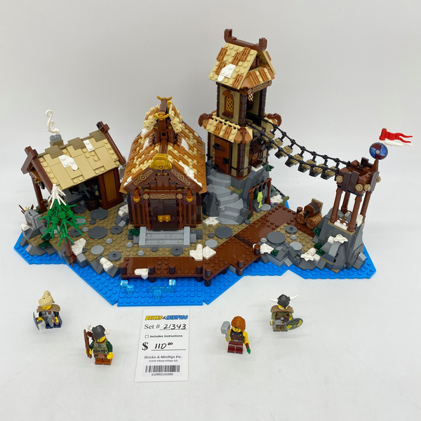 21343 Viking Village (U) – Bricks & Minifigs - Pearland