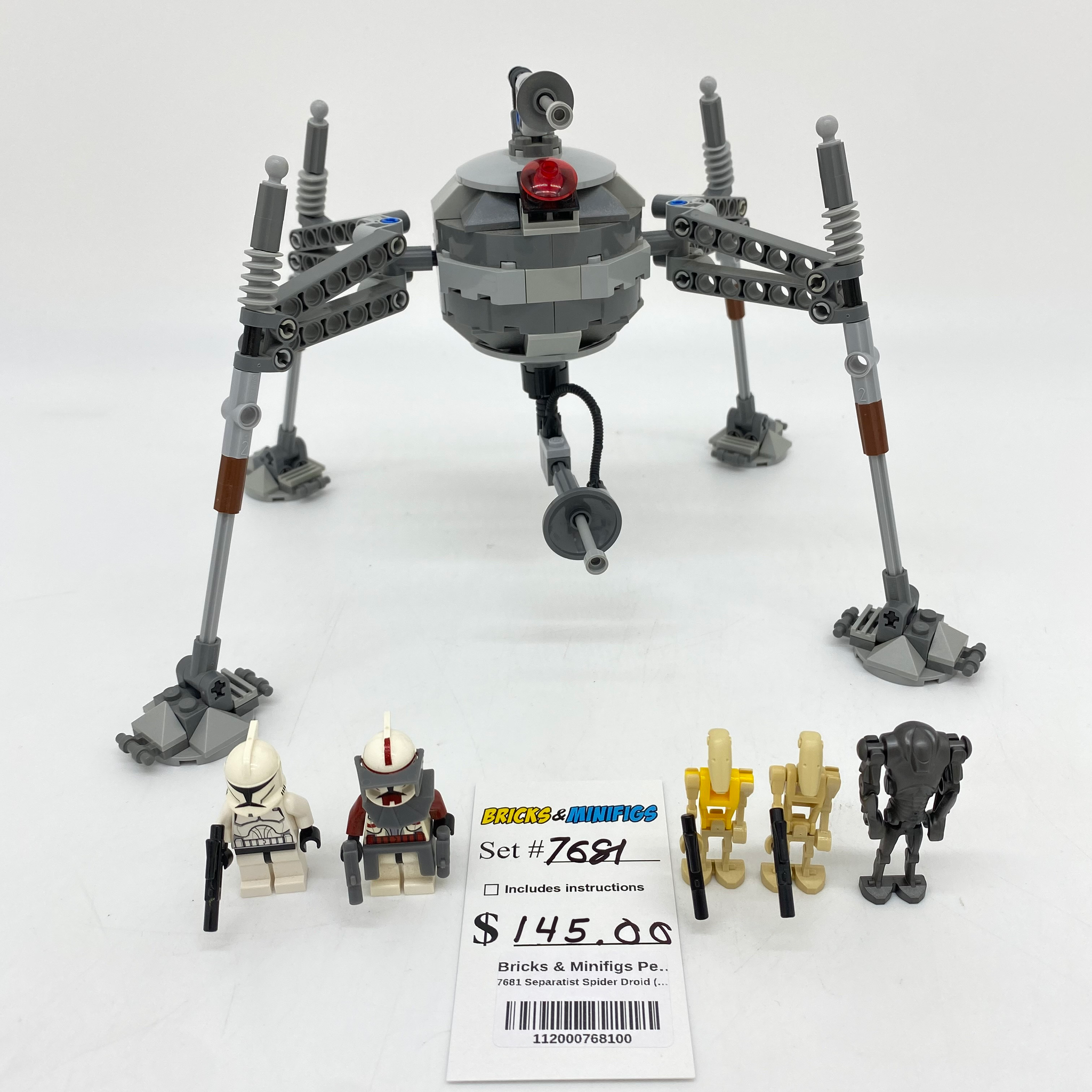 わりり 7681 Separatist Spider Droid (U) – Bricks & Minifigs - Pearland